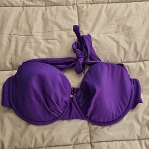 XL Purple Bikini Top by Delias